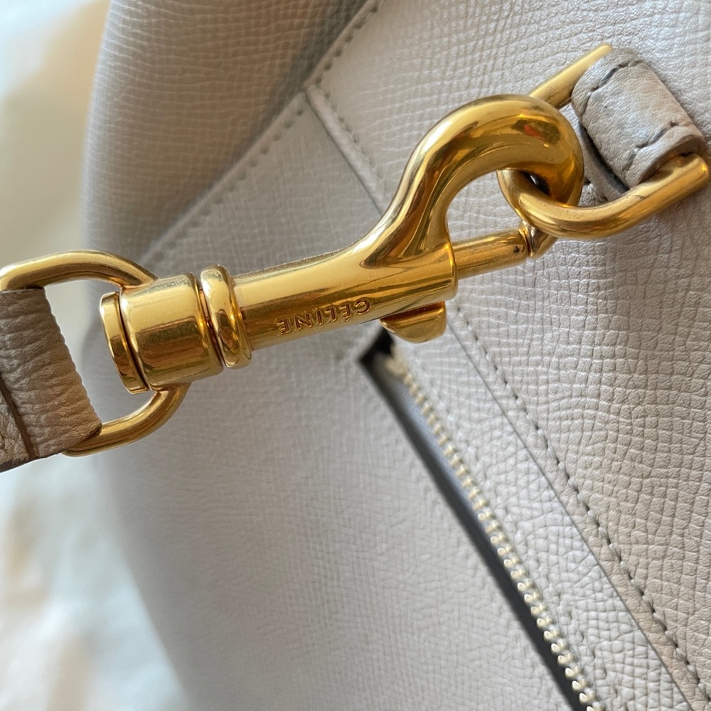 Celine Nano Belt in Grained
